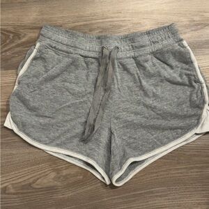 Athletic Works Gray Athletic Shorts with Elastic Waistband